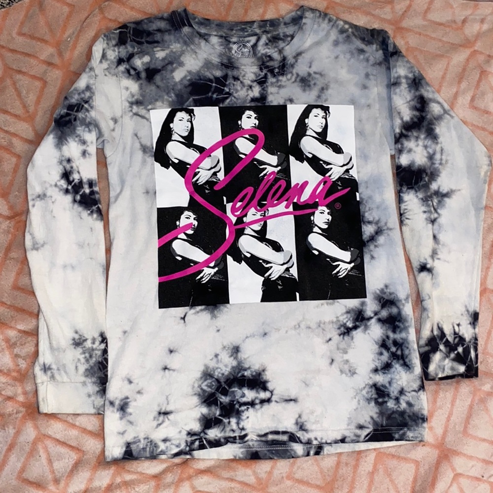 Tie dye Selena long sleeve shirt